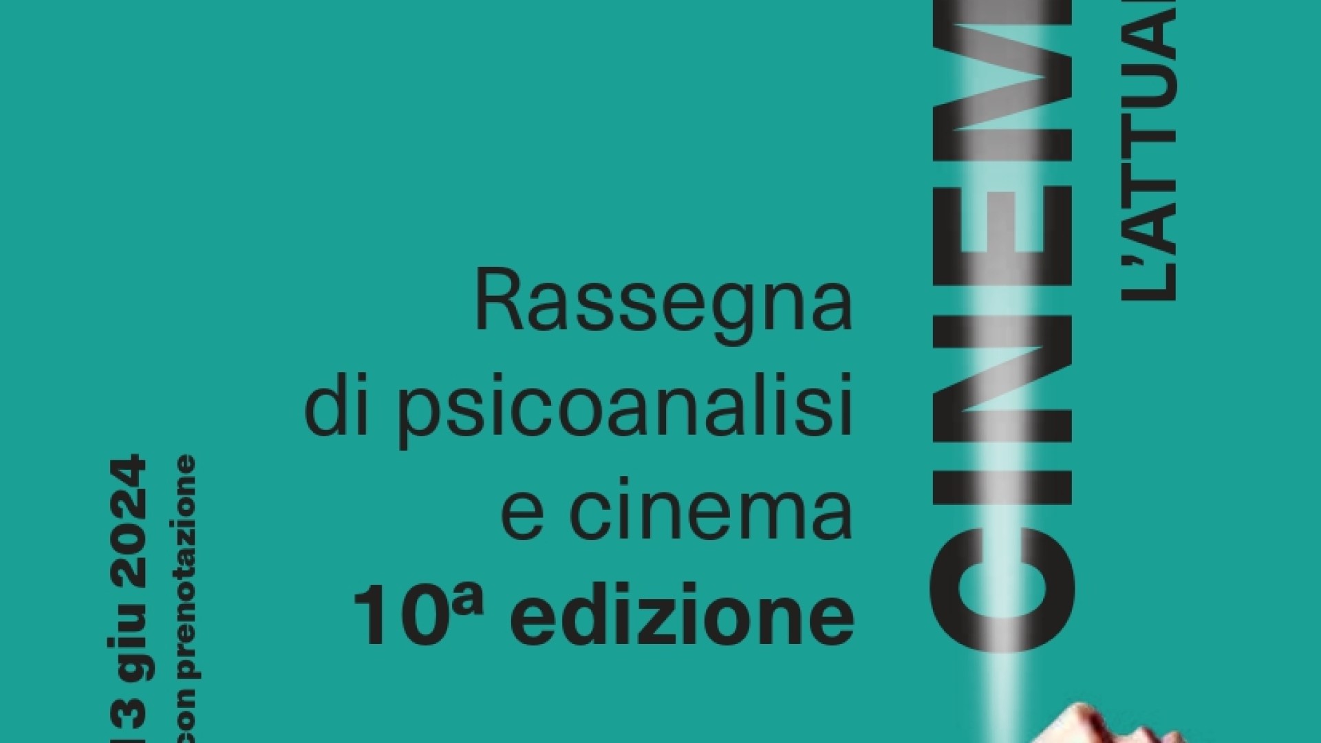 CINEMENTE: L'ATTUALITA' DEL MITO - Rassegna di Psicoanalisi e Cinema - 10° edizione dal 2 maggio al 13 giugno 2024